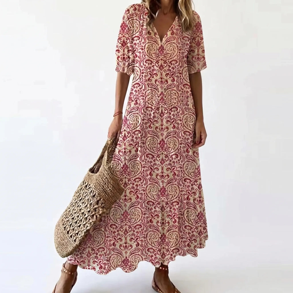 Floréane - Robe Maxi Fluide