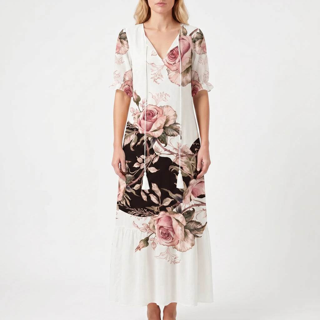 Floréane - Robe Maxi Fluide