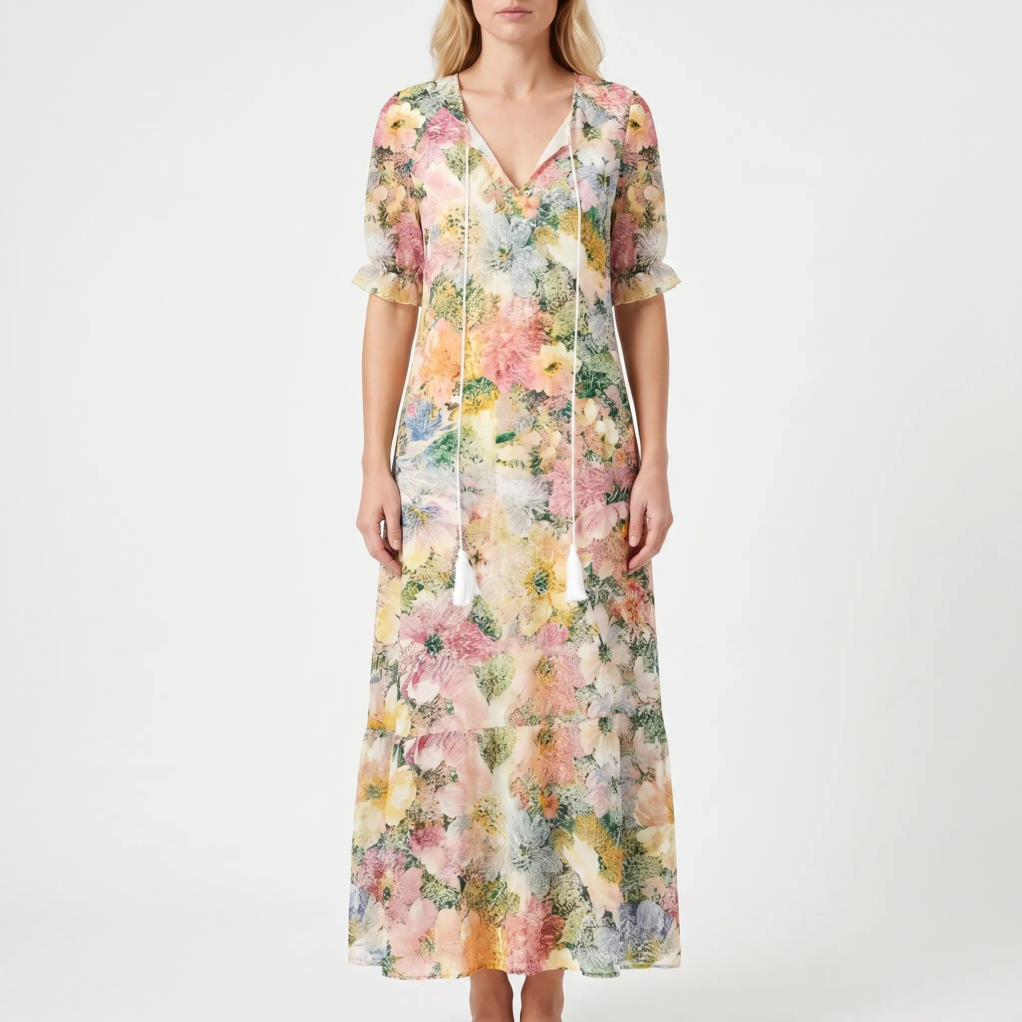 Floréane - Robe Maxi Fluide