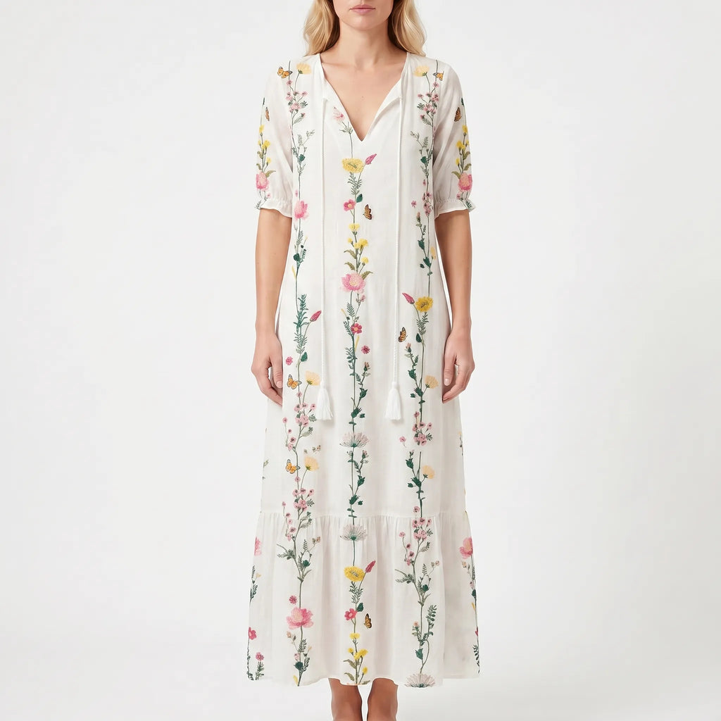 Floréane - Robe Maxi Fluide