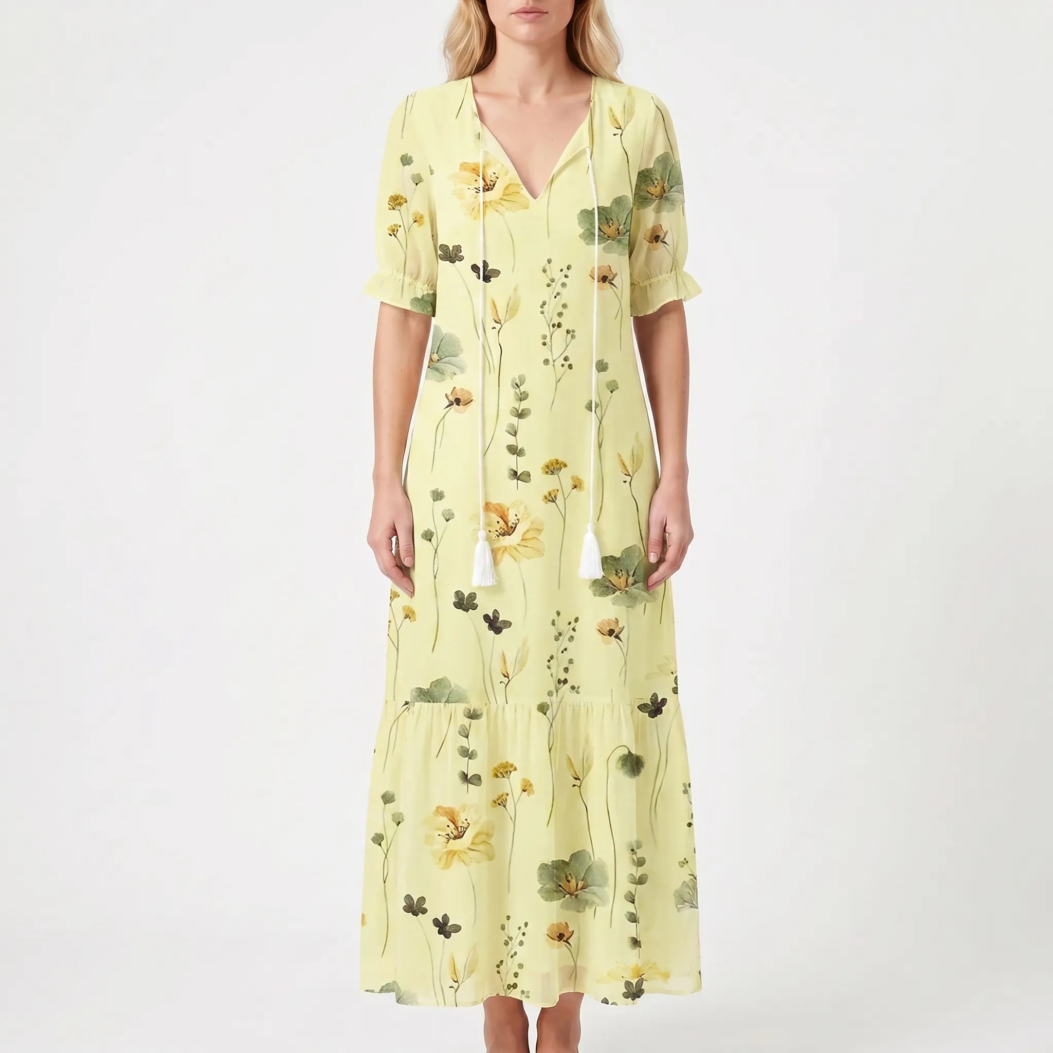 Floréane - Robe Maxi Fluide