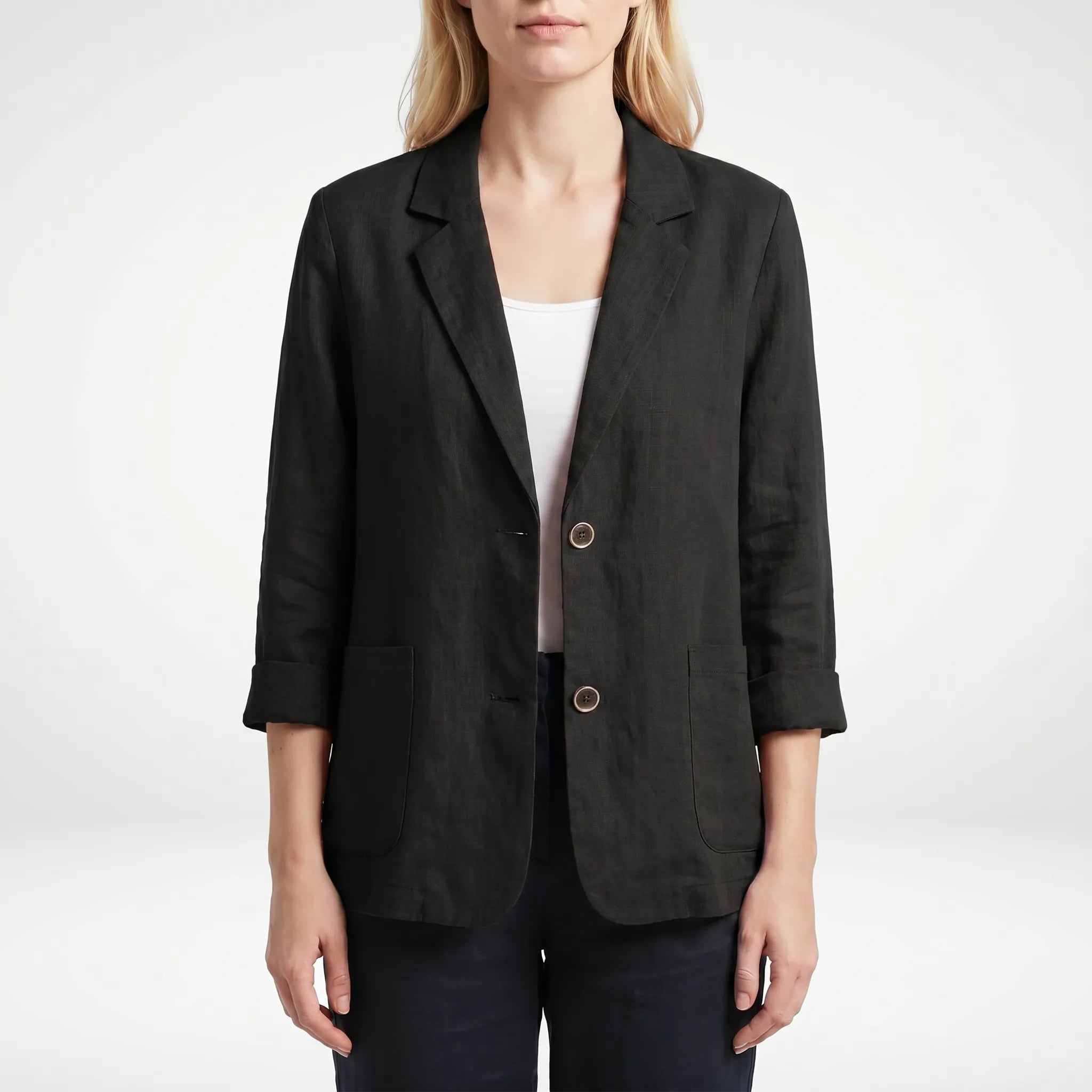 Lumira - Blazer Léger À Coupe Fluide