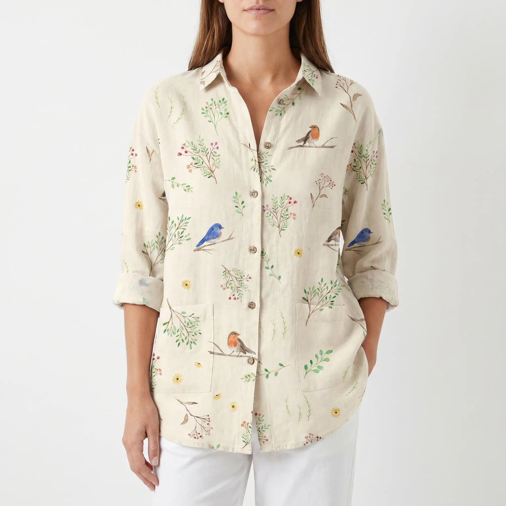 Ocelia - Blouse Ample Imprimée