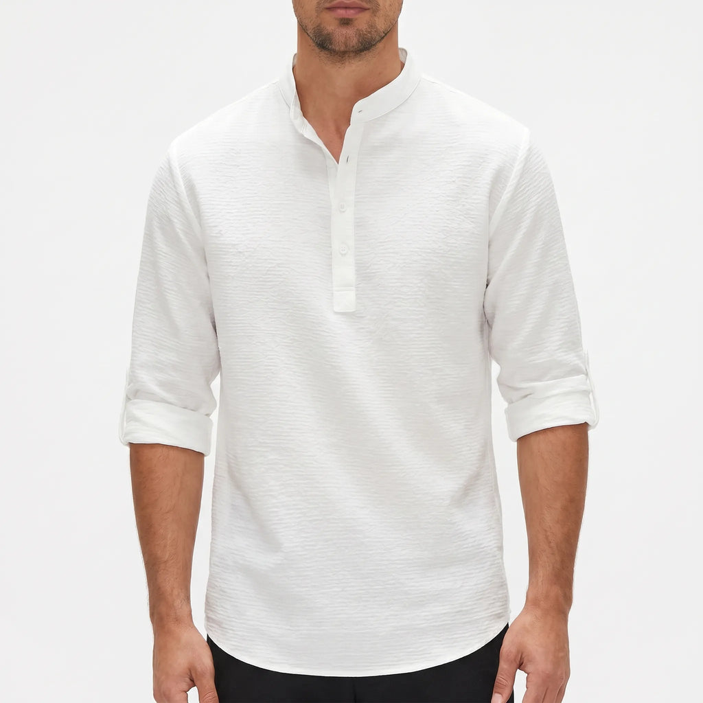 Olaris - Chemise À Col Mao