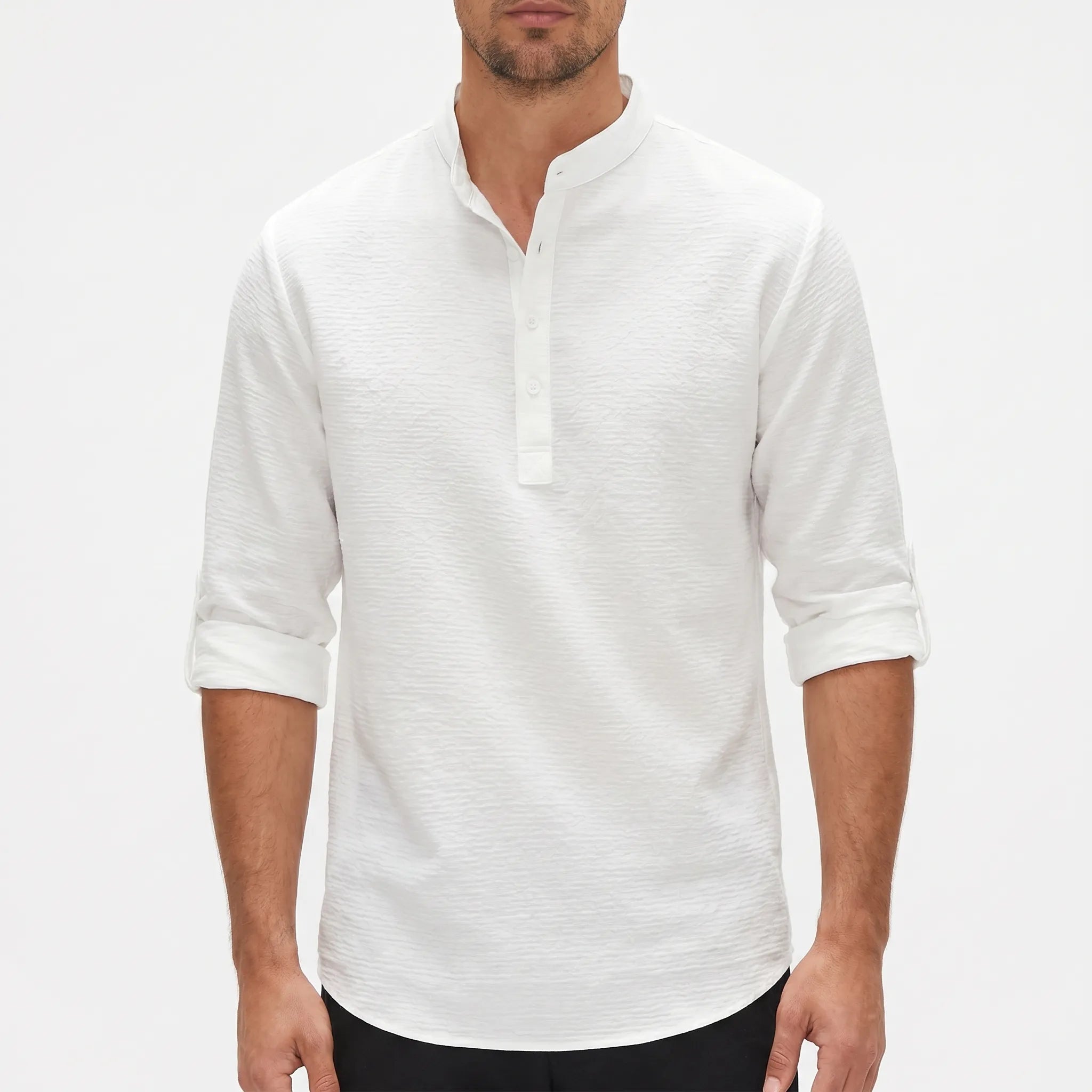 Olaris - Chemise À Col Mao