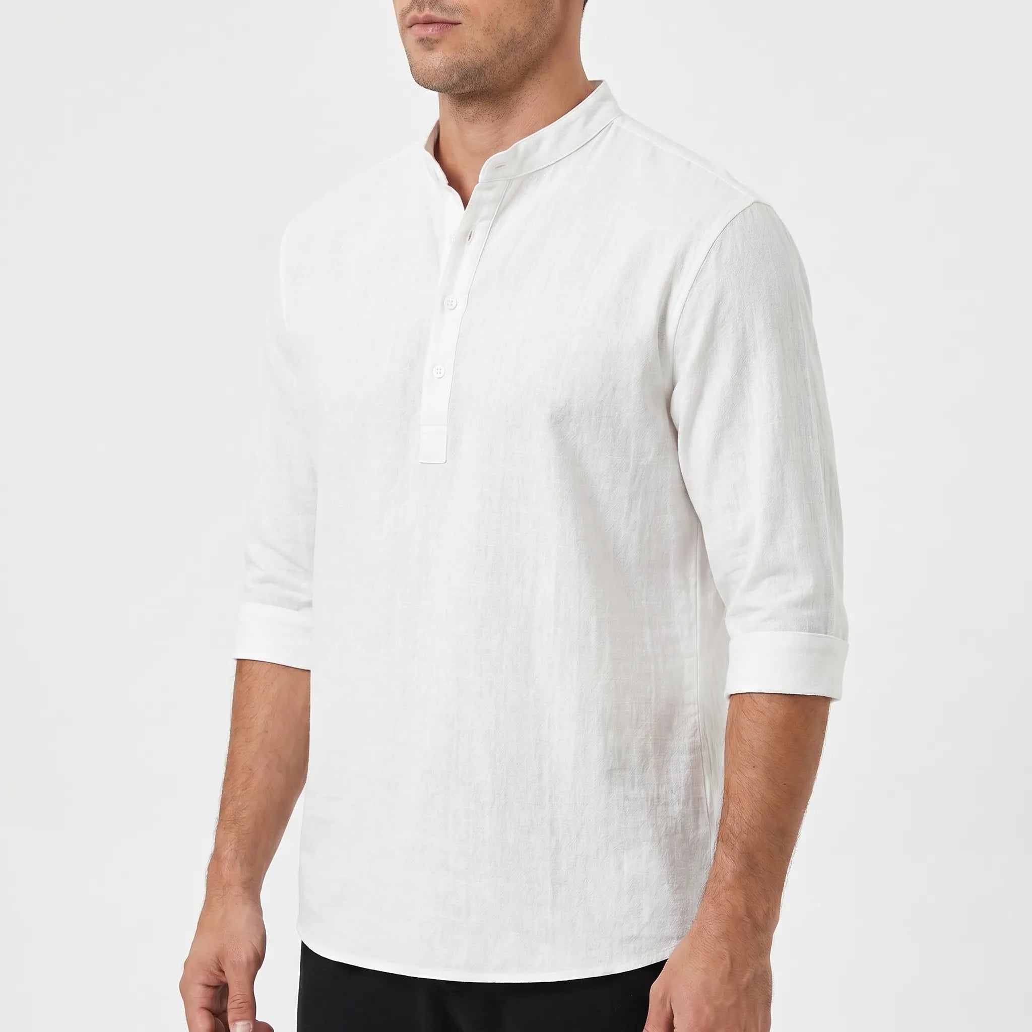 Olaris - Chemise À Col Mao