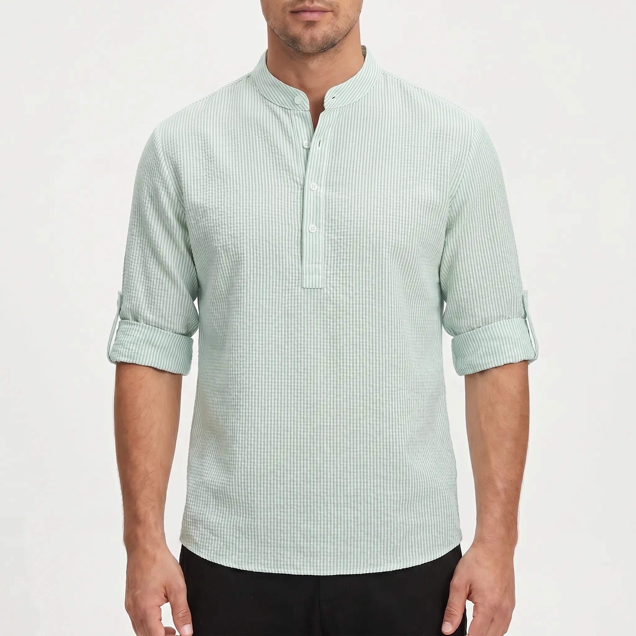 Olaris - Chemise À Col Mao