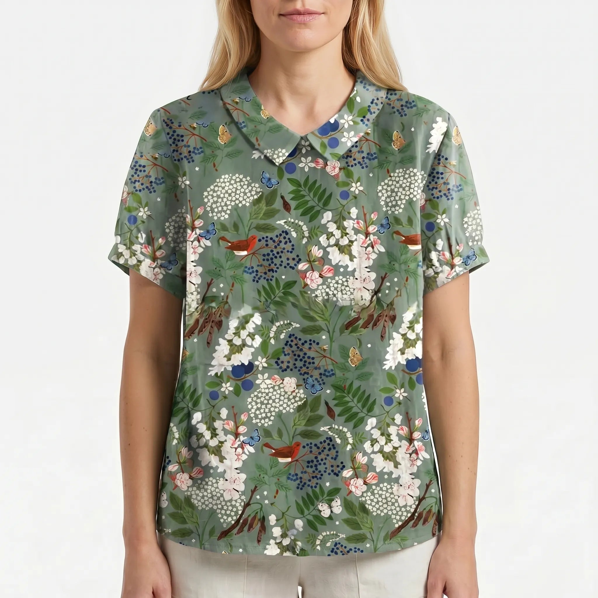 Olyvia - Blouse Tunique Fluide Pour Femme