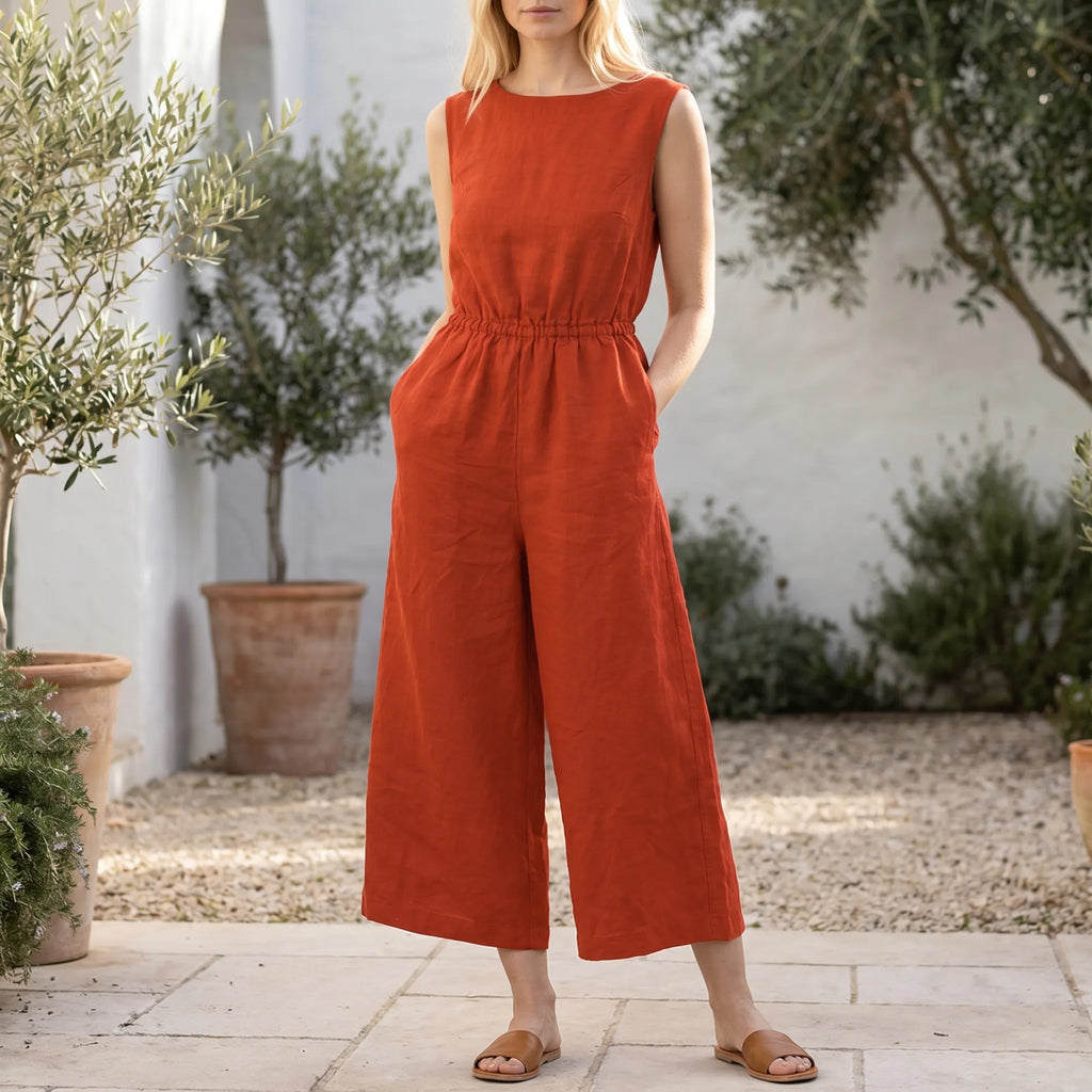 Soliana - Combinaison Pantalon Large