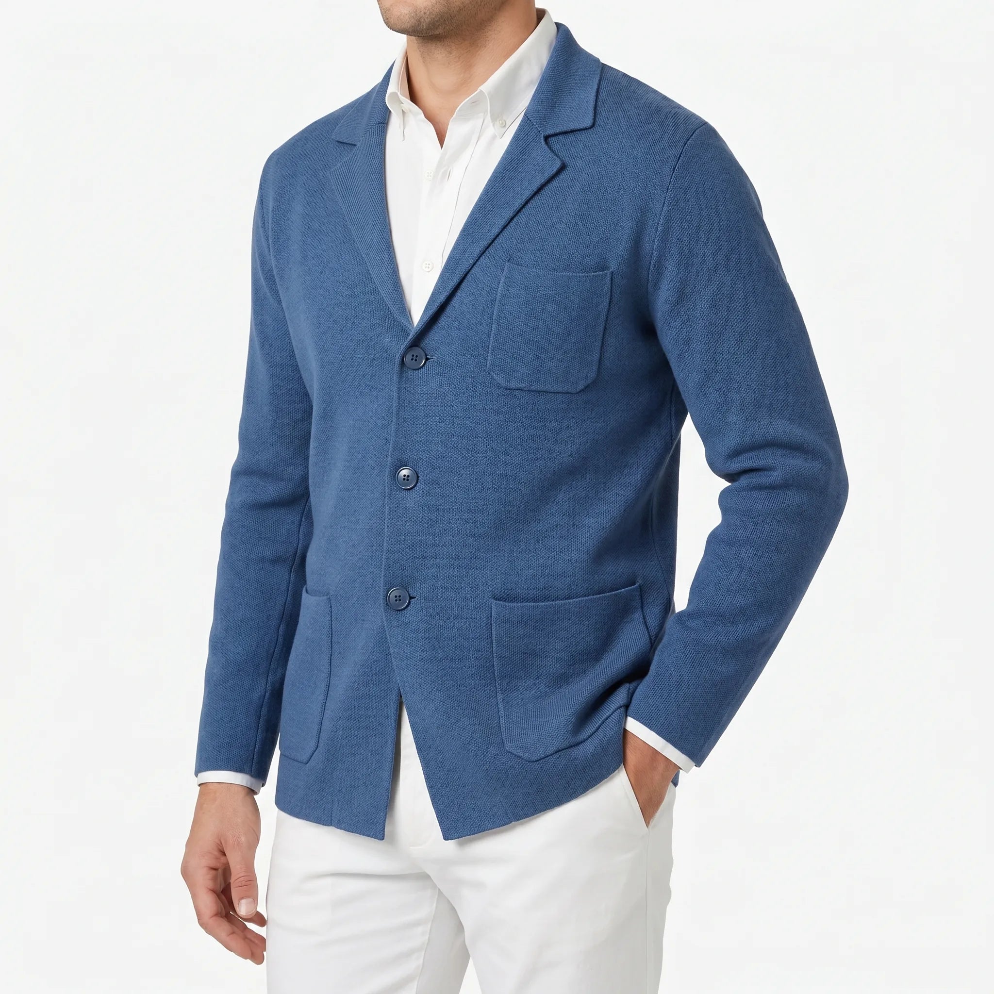 Vaelis - Blazer En Tricot Pour Homme