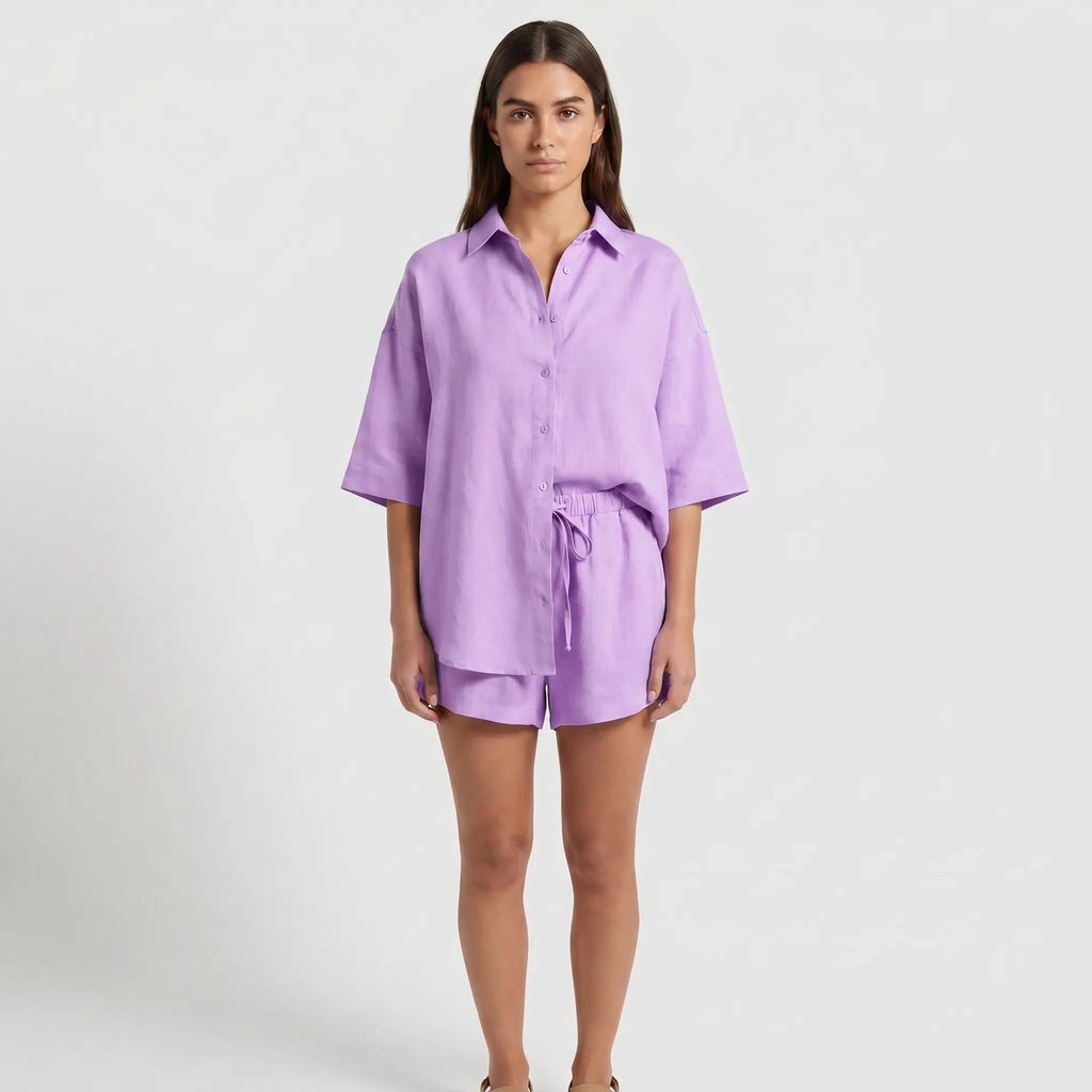Valoria - Ensemble Chemise Et Short