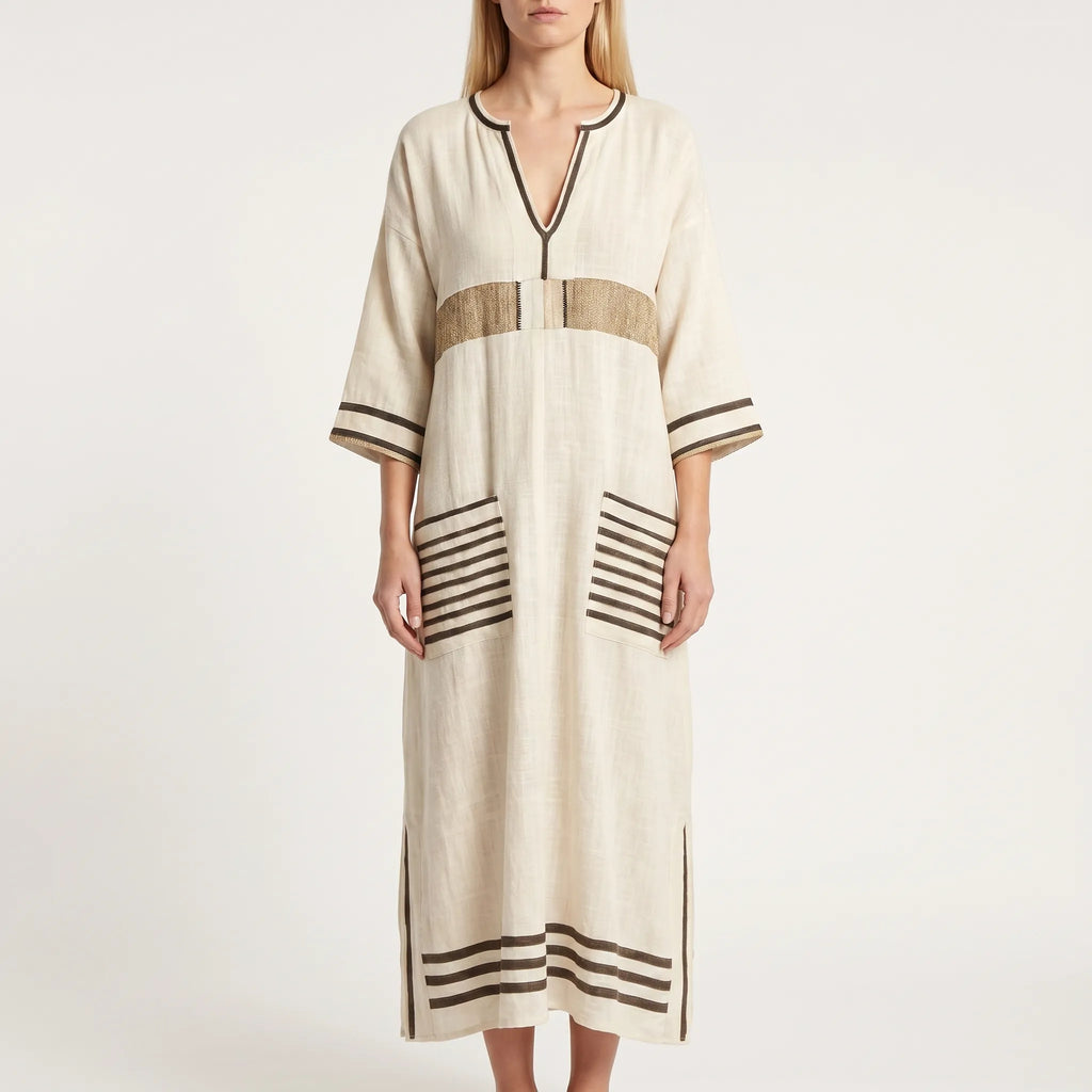 Vamira - Robe Kaftan Longue Fluide