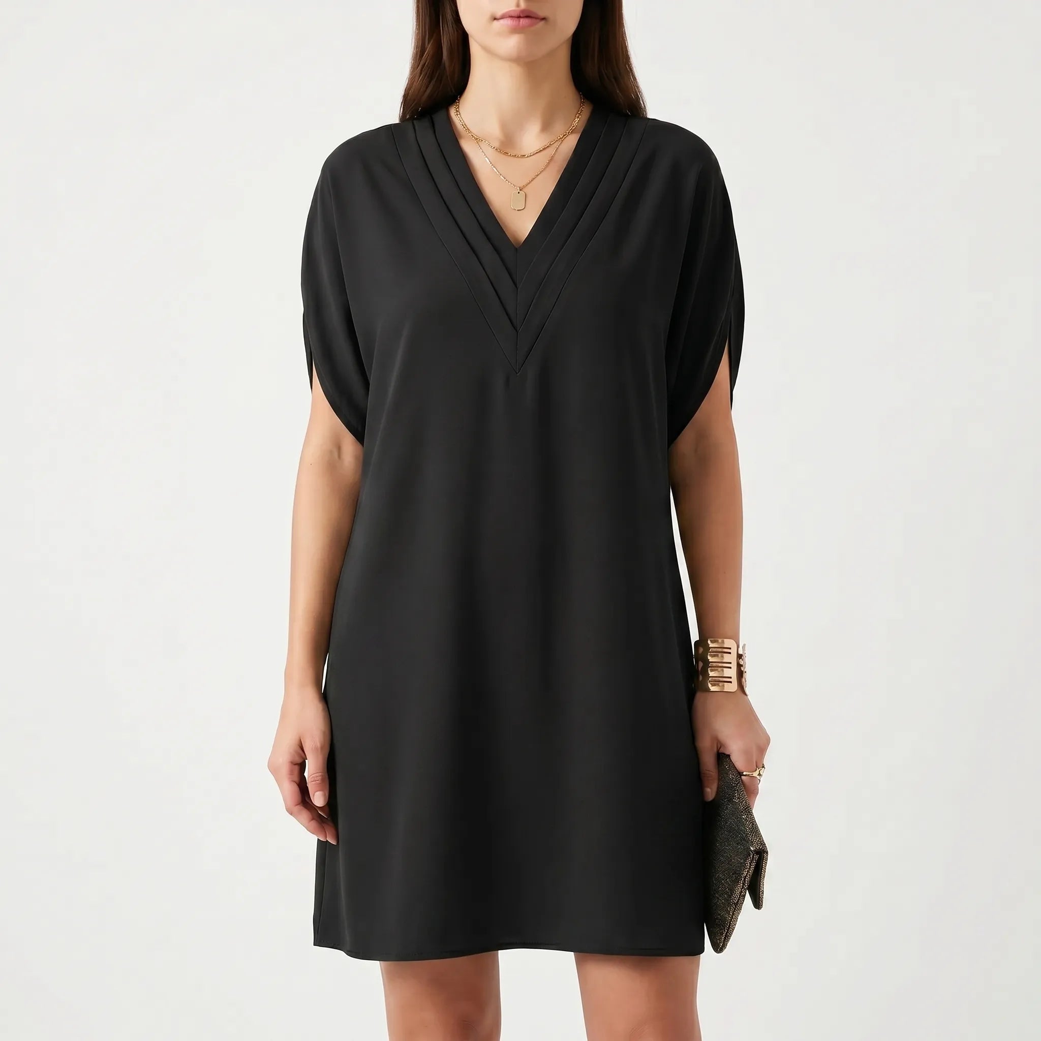 Vellia - Robe Courte Coupe Droite