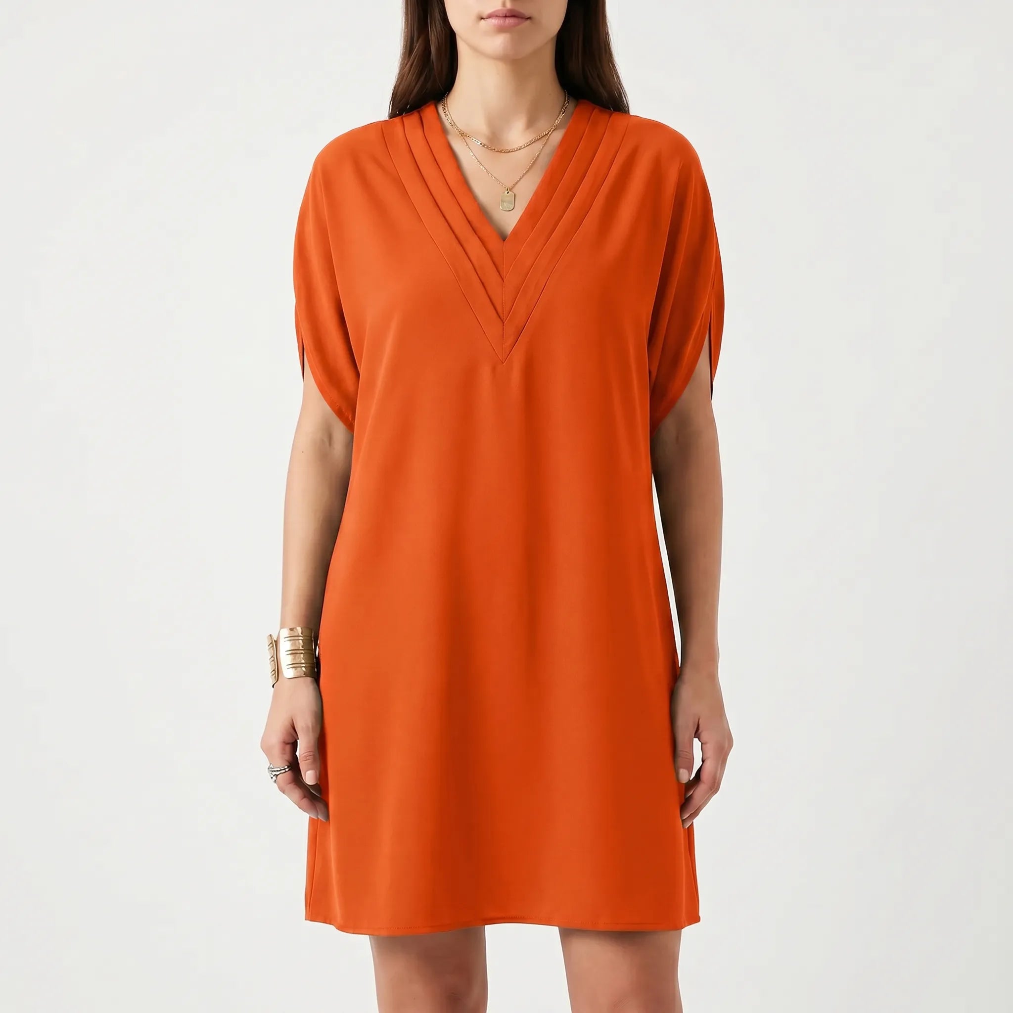 Vellia - Robe Courte Coupe Droite