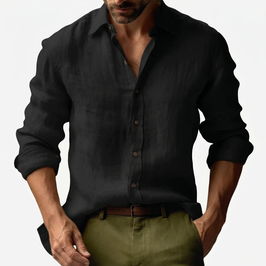 Ventalis - Chemise Boutonnée À Manches Longues