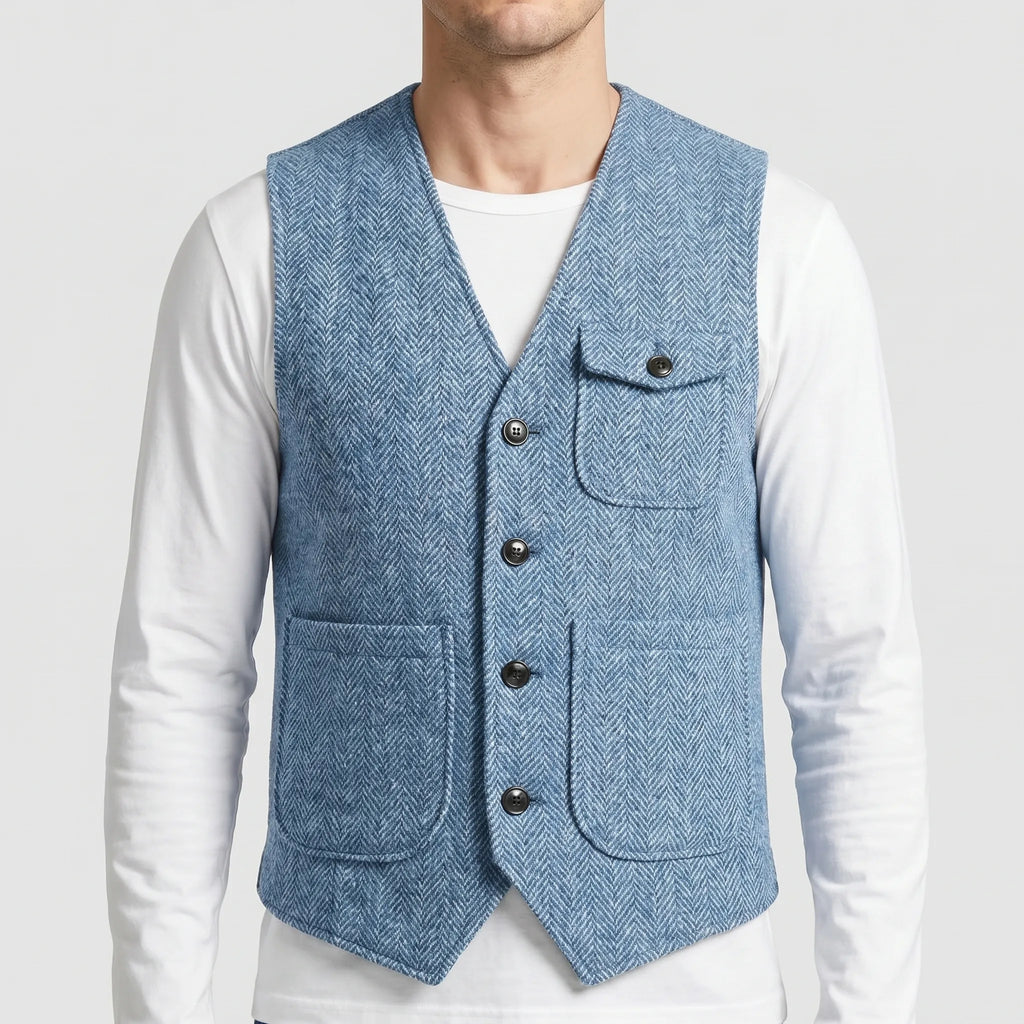 Vestimio - Gilet De Costume Sans Manches