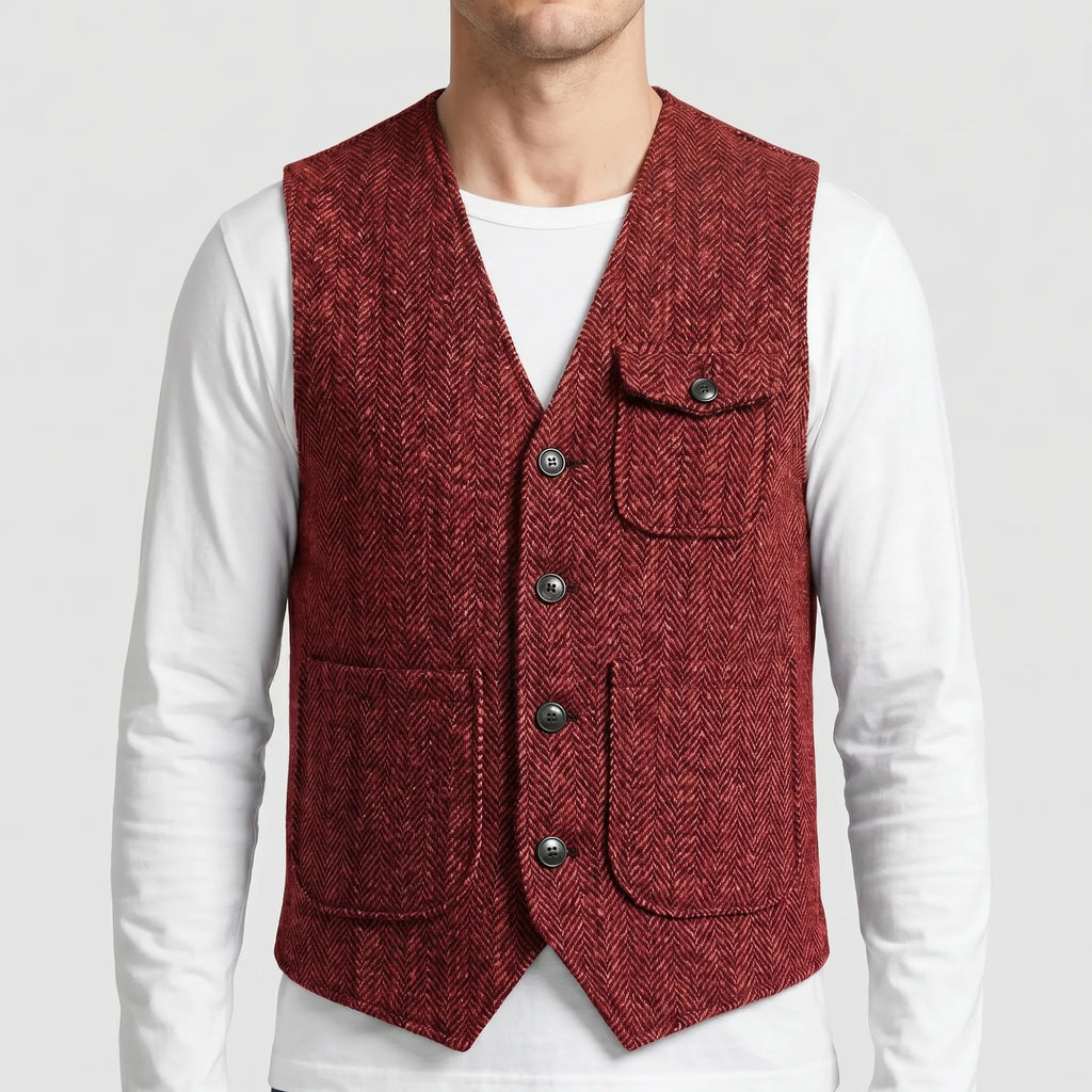 Vestimio - Gilet De Costume Sans Manches