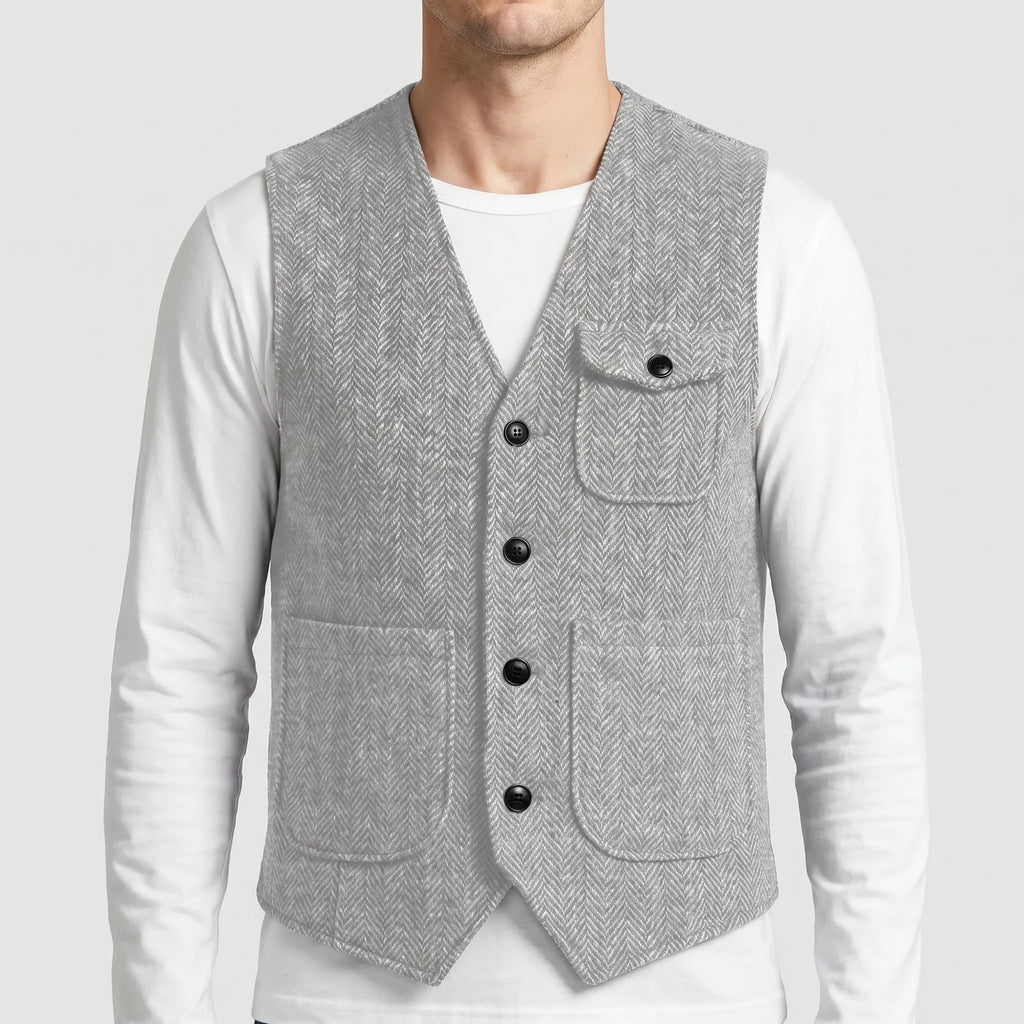 Vestimio - Gilet De Costume Sans Manches