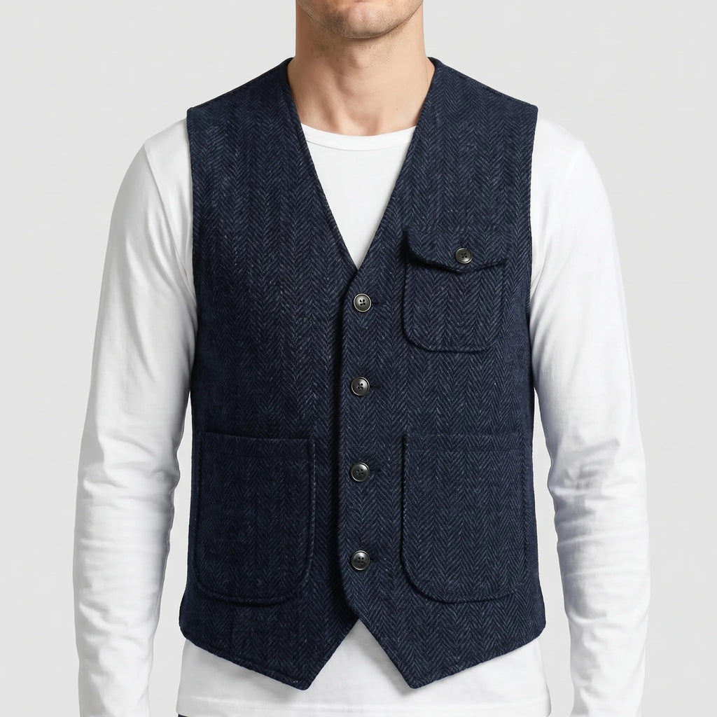 Vestimio - Gilet De Costume Sans Manches