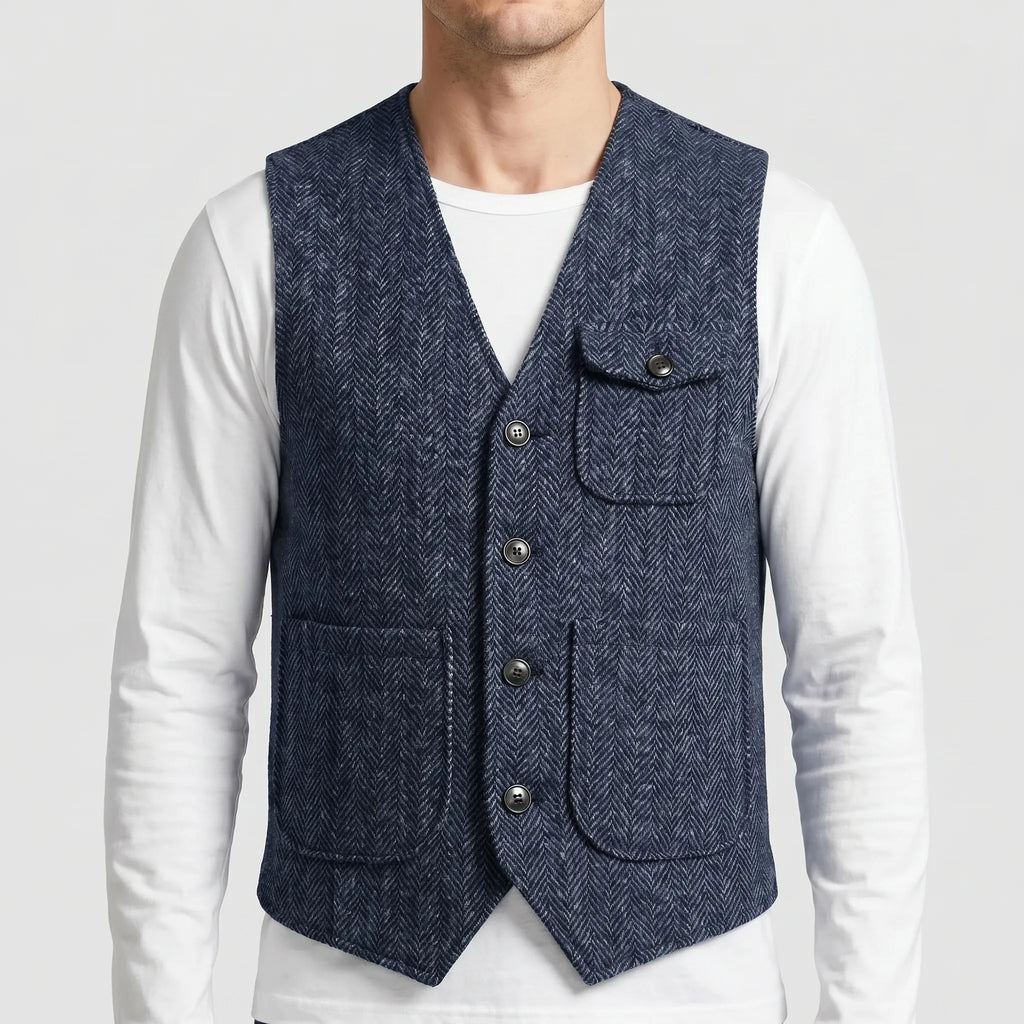Vestimio - Gilet De Costume Sans Manches