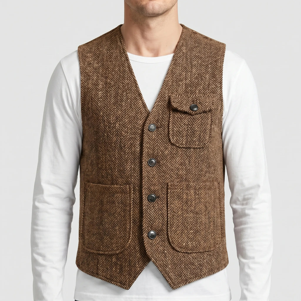Vestimio - Gilet De Costume Sans Manches