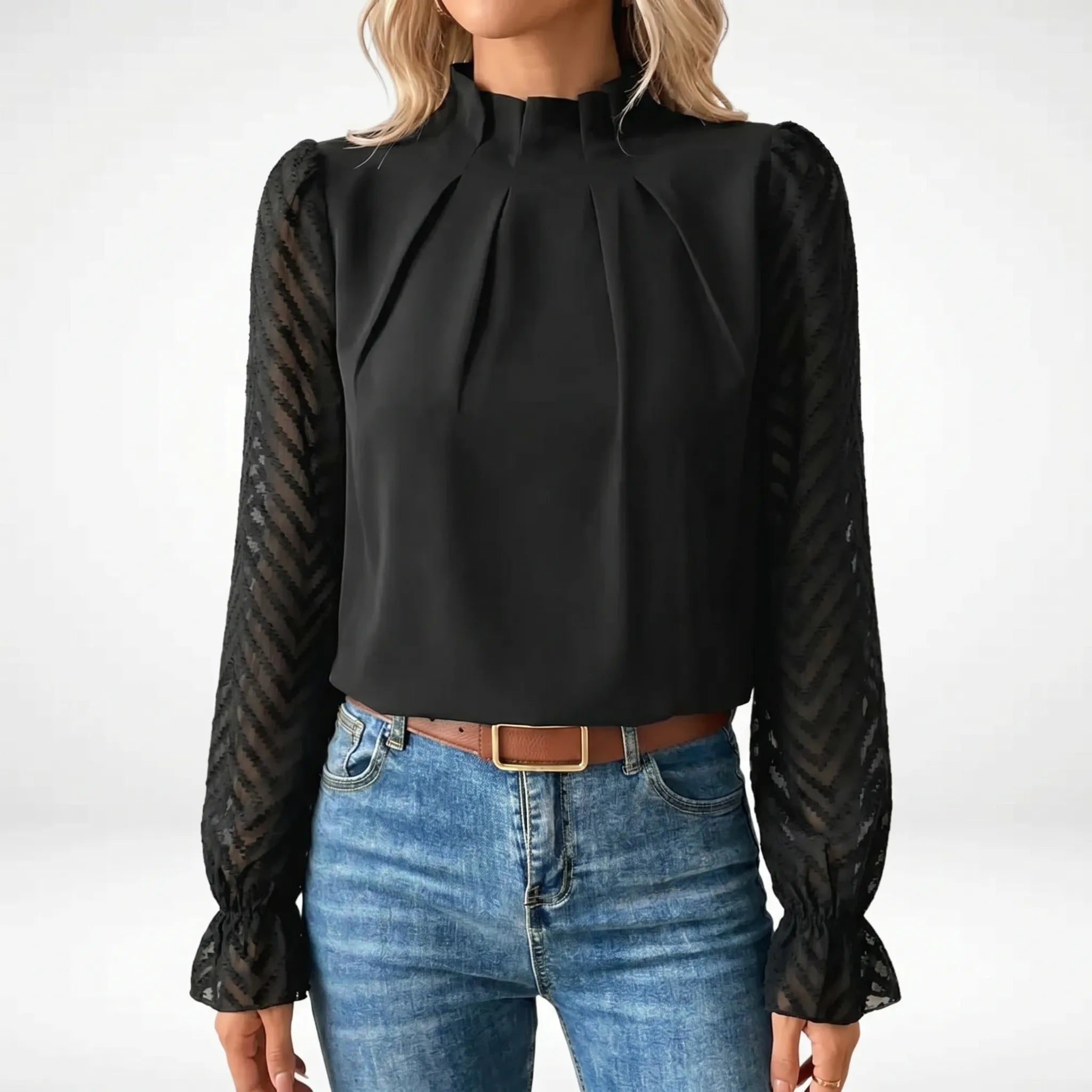 Voilura - Blouse Fluide À Manches Longues