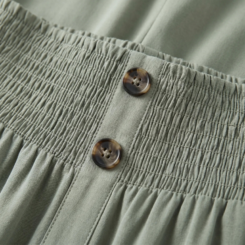 Volansia - Pantalon Large Taille Haute