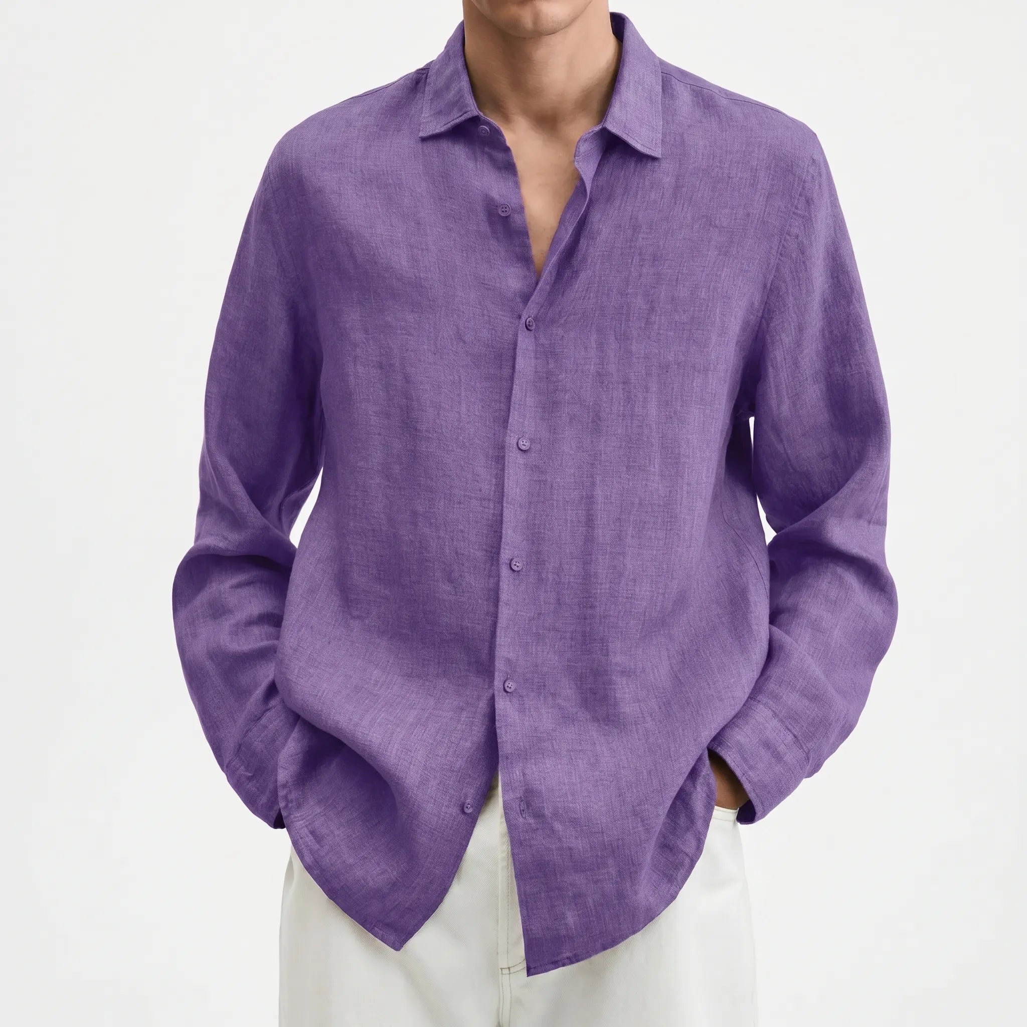 Voliris - Chemise Ample À Manches Longues